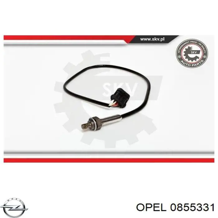 Sonda lambda, czujnik tlenu Opel 0855331 cena, od 125,49 USD