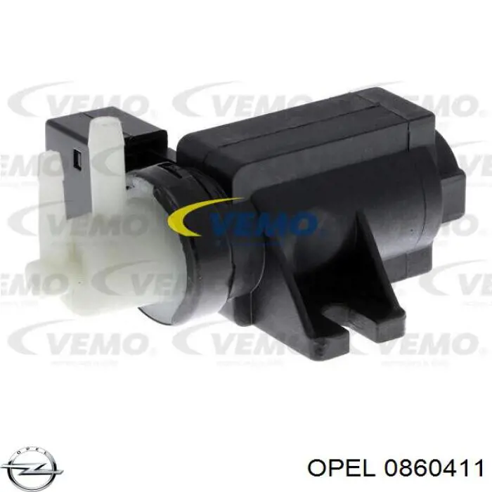 Przetwornik ciśnienia (solenoid) doładowania Opel 0860411 cena, od 33,71 USD