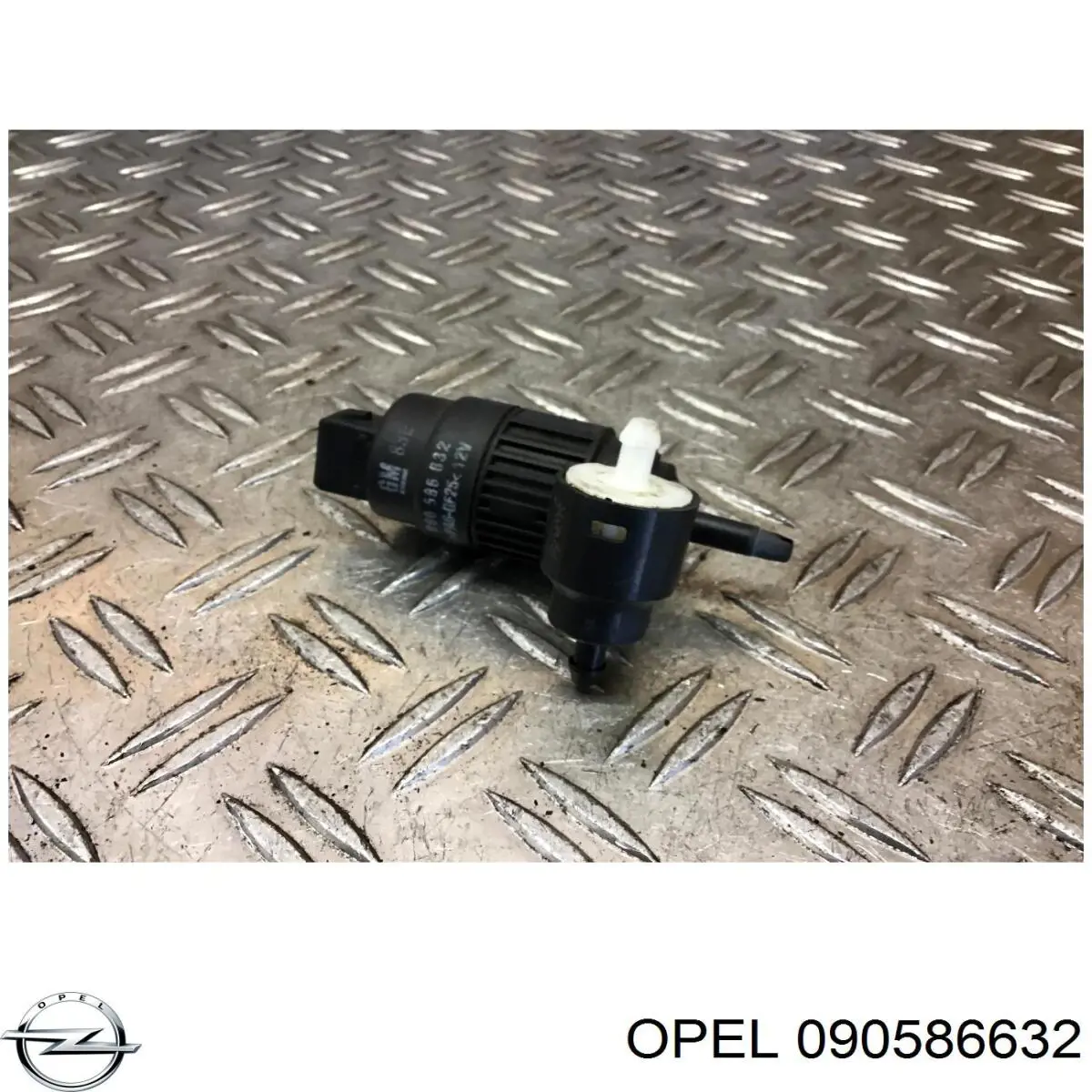Do koszyka 090586632 Opel Pompka spryskiwacza szyby przedniej