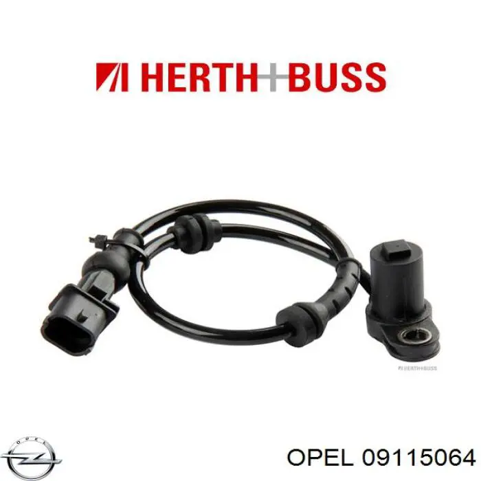 Czujnik ABS przedni Opel 09115064 cena, od 21,24 USD