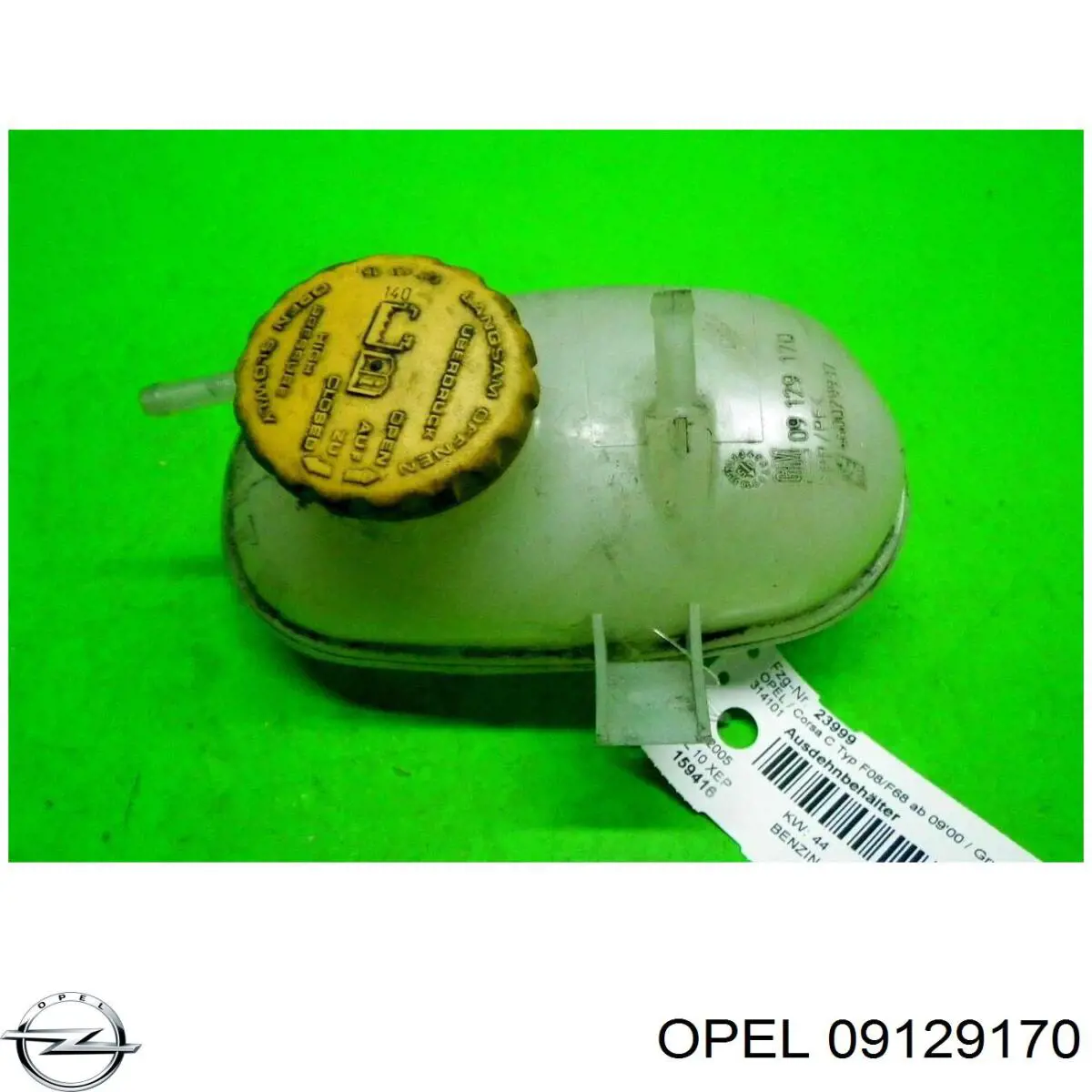 Zbiorniczek wyrównawczy układu chłodzenia General Motors 09129170 cena, od 27,53 USD