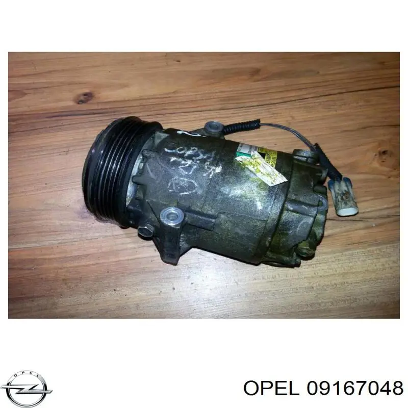 09167048 Opel Sprężarka klimatyzacji