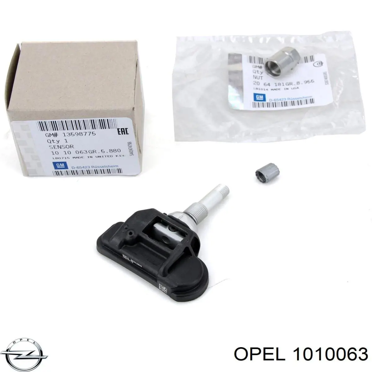 Czujnik ciśnienia w oponach Opel 1010063 cena, od 54,50 USD