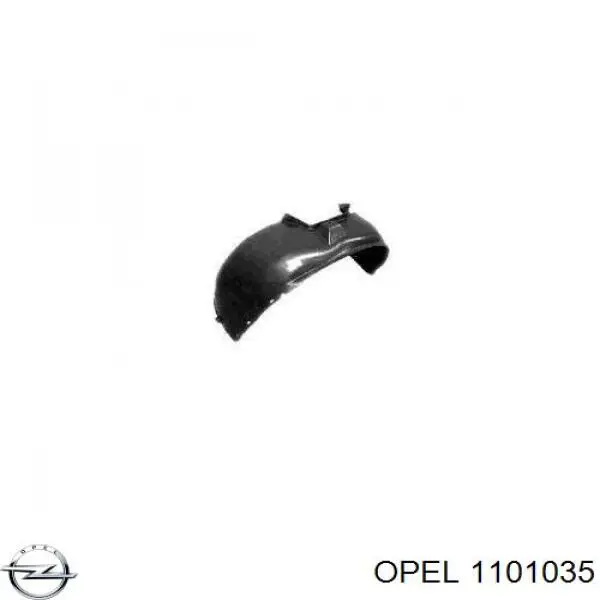 Nadkole błotnika przedniego lewe do Opel Vectra C 