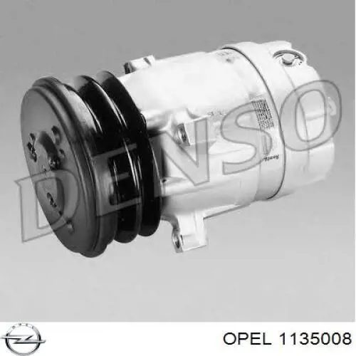 Sprężarka klimatyzacji Opel 1135008 cena, od 112,56 USD