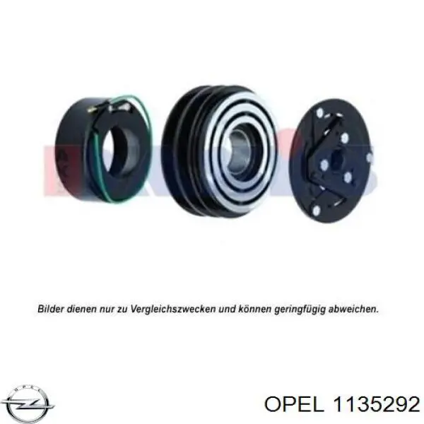 1135292 Opel Sprężarka klimatyzacji
