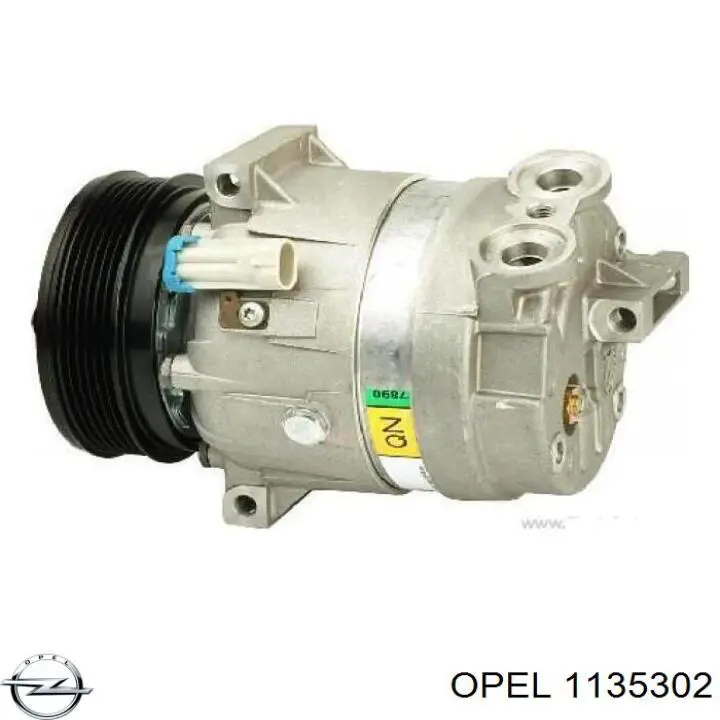 Sprężarka klimatyzacji Opel 1135302 cena, od 71,63 USD