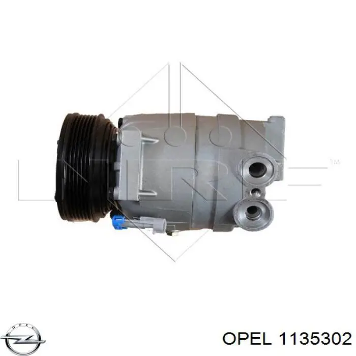 Sprężarka klimatyzacji Opel 1135302 cena, od 71,63 USD