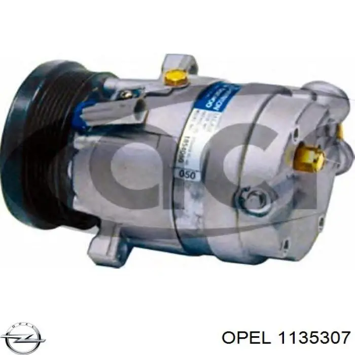 Sprężarka klimatyzacji Opel 1135307 cena, od 86,83 USD