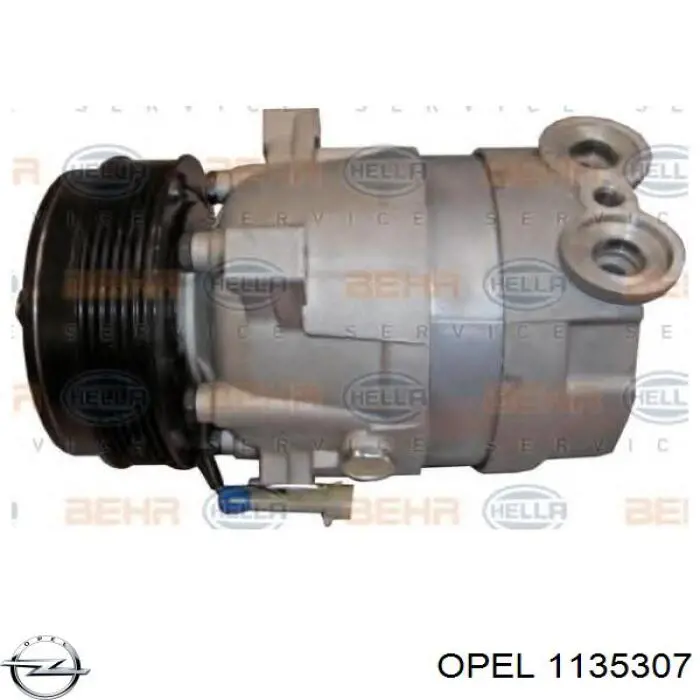 1135307 Opel Sprężarka klimatyzacji