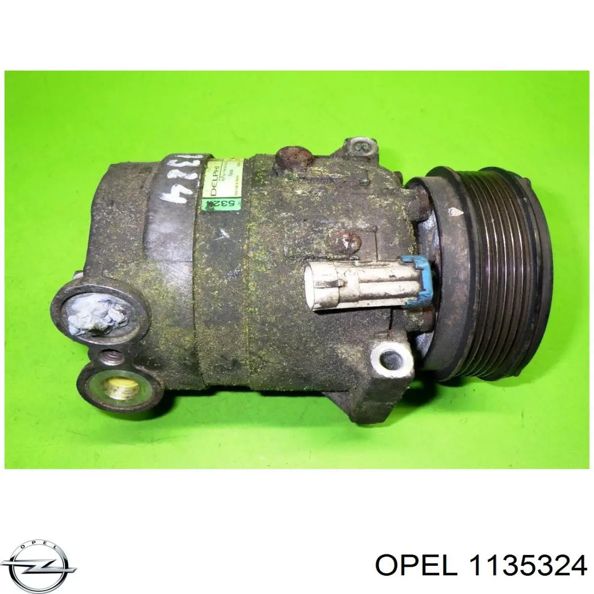 Sprężarka klimatyzacji Opel 1135324 cena, od 71,63 USD