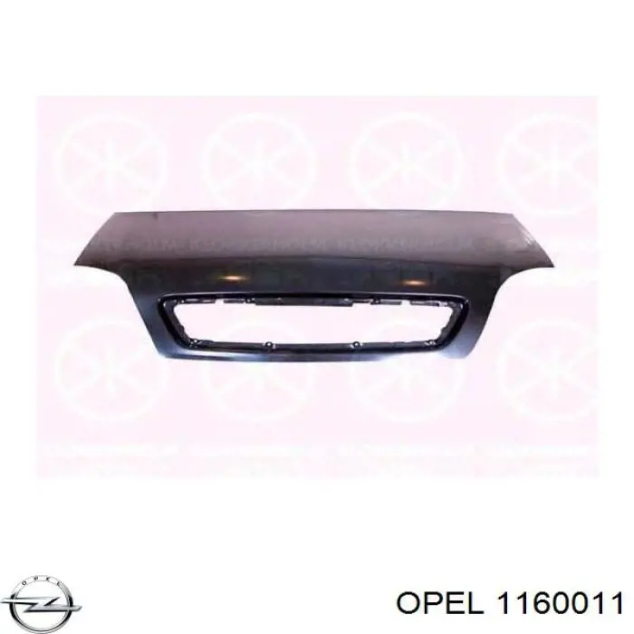 Maska silnika Opel 1160011 cena, od 218,50 USD