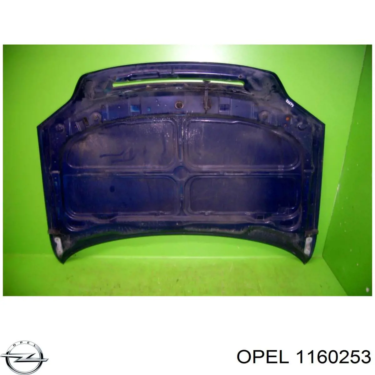 Do koszyka 1160253 Opel Maska silnika