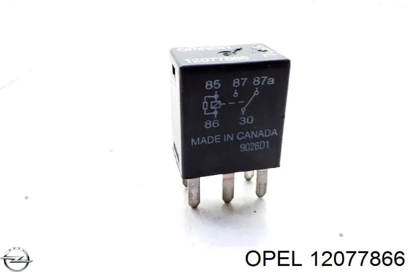 4RD933332581 HELLA Elektryczne przekaźnik wielofunkcyjne