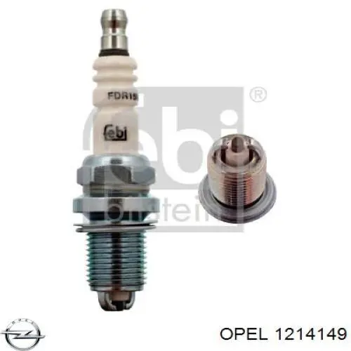 Świeca zapłonowa 1214149 Opel