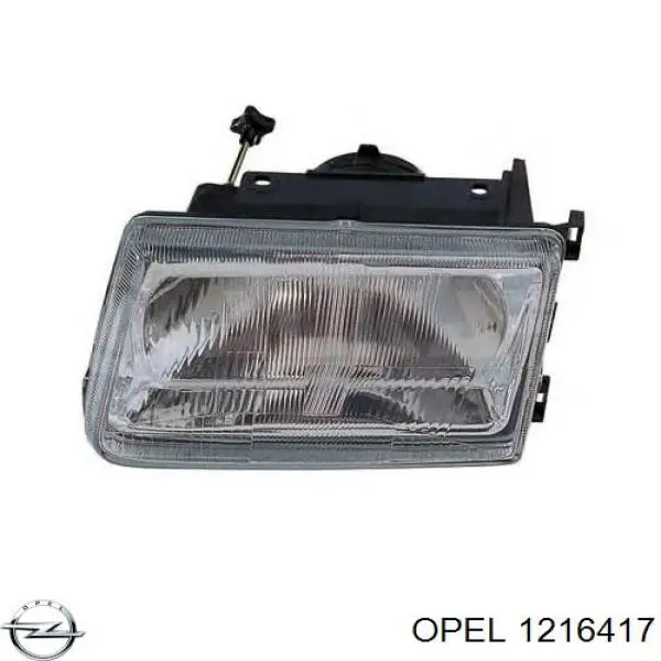 1216417 Opel Reflektor lewy