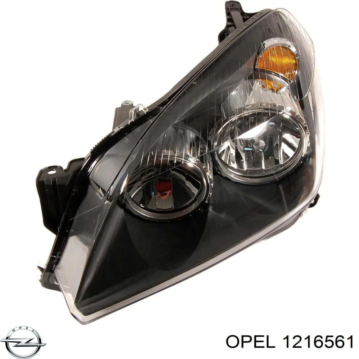 1216561 Opel Reflektor lewy