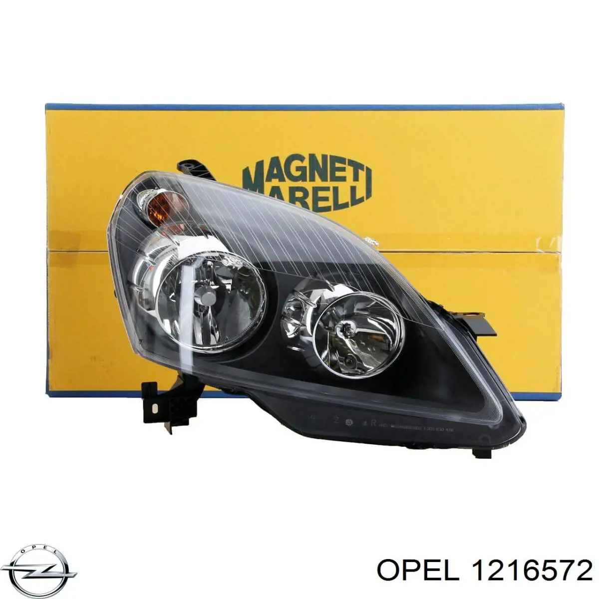 1216572 Opel Reflektor prawy