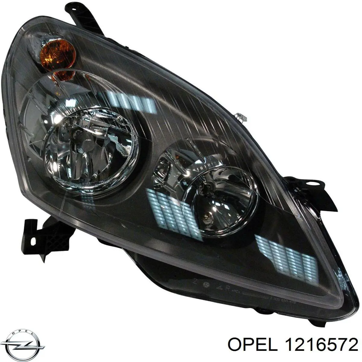 Reflektor prawy Opel 1216572