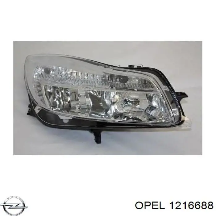 1216688 Opel Reflektor prawy