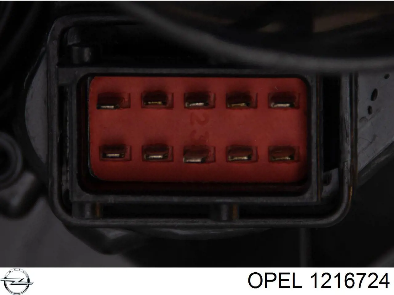 Do koszyka 1216724 Opel Reflektor lewy