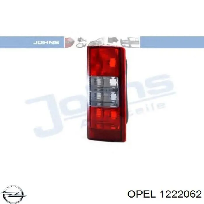 1222062 Opel Lampa zespolona tylna prawa