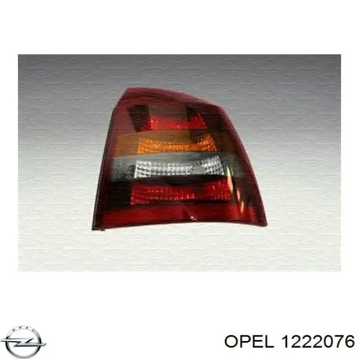 Lampa zespolona tylna prawa LLE031 Magneti Marelli