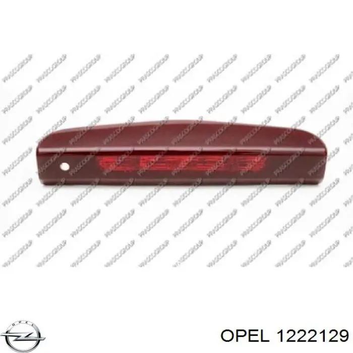 Do koszyka 13186347 Opel Lampa stop tylna dodatkowa