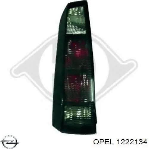 1222134 Opel Lampa zespolona tylna prawa