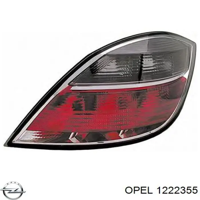 1222355 Opel Lampa zespolona tylna lewa