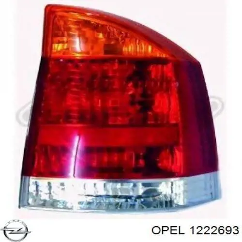  Lampa zespolona tylna lewa Opel Vectra 