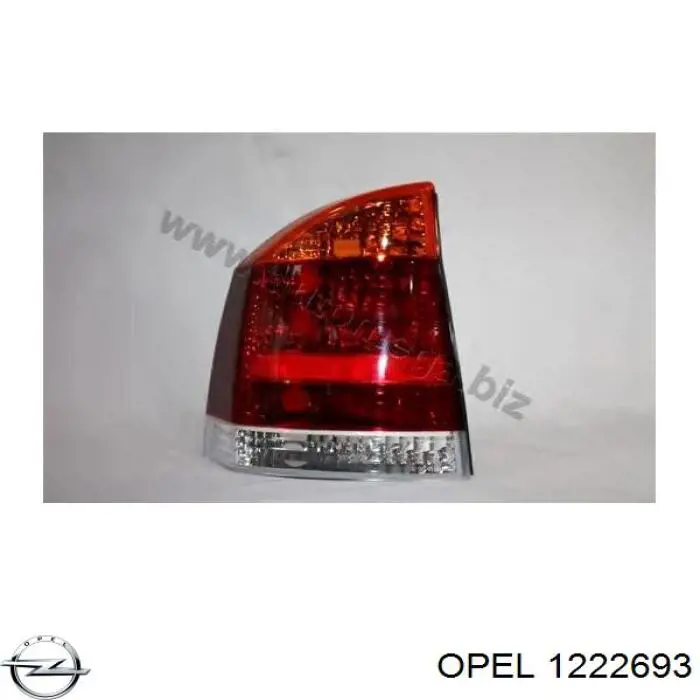 Lampa zespolona tylna lewa Opel Vectra C