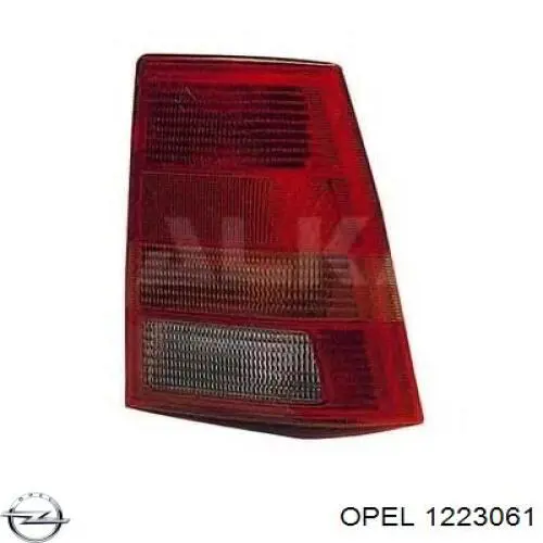 Lampa zespolona tylna lewa do Opel Kadett E 33, 34, 43, 44