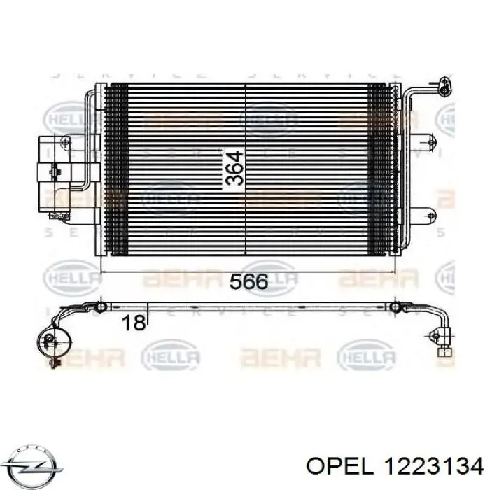 Lampa zespolona tylna prawa do Opel Calibra  85