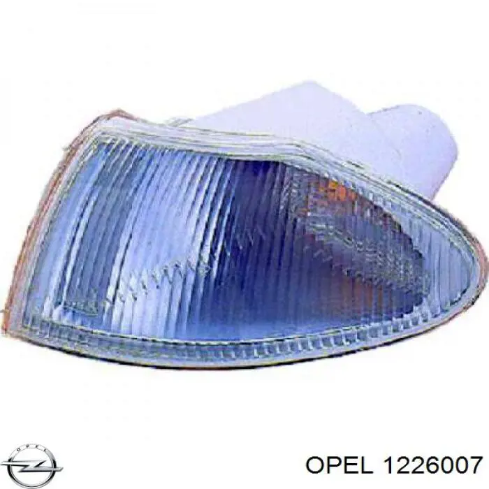 Kierunkowskaz lewy Opel 1226007 cena, od 8,69 USD