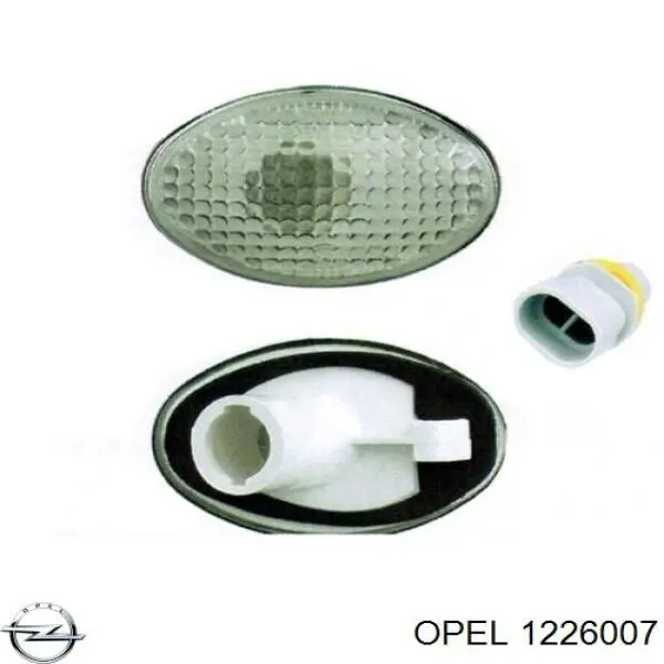 Do koszyka 1226007 Opel Kierunkowskaz lewy
