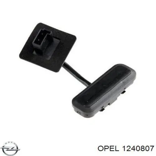 1240807 Opel Przycisk blokady klapy bagażnika (drzwi 3/5)