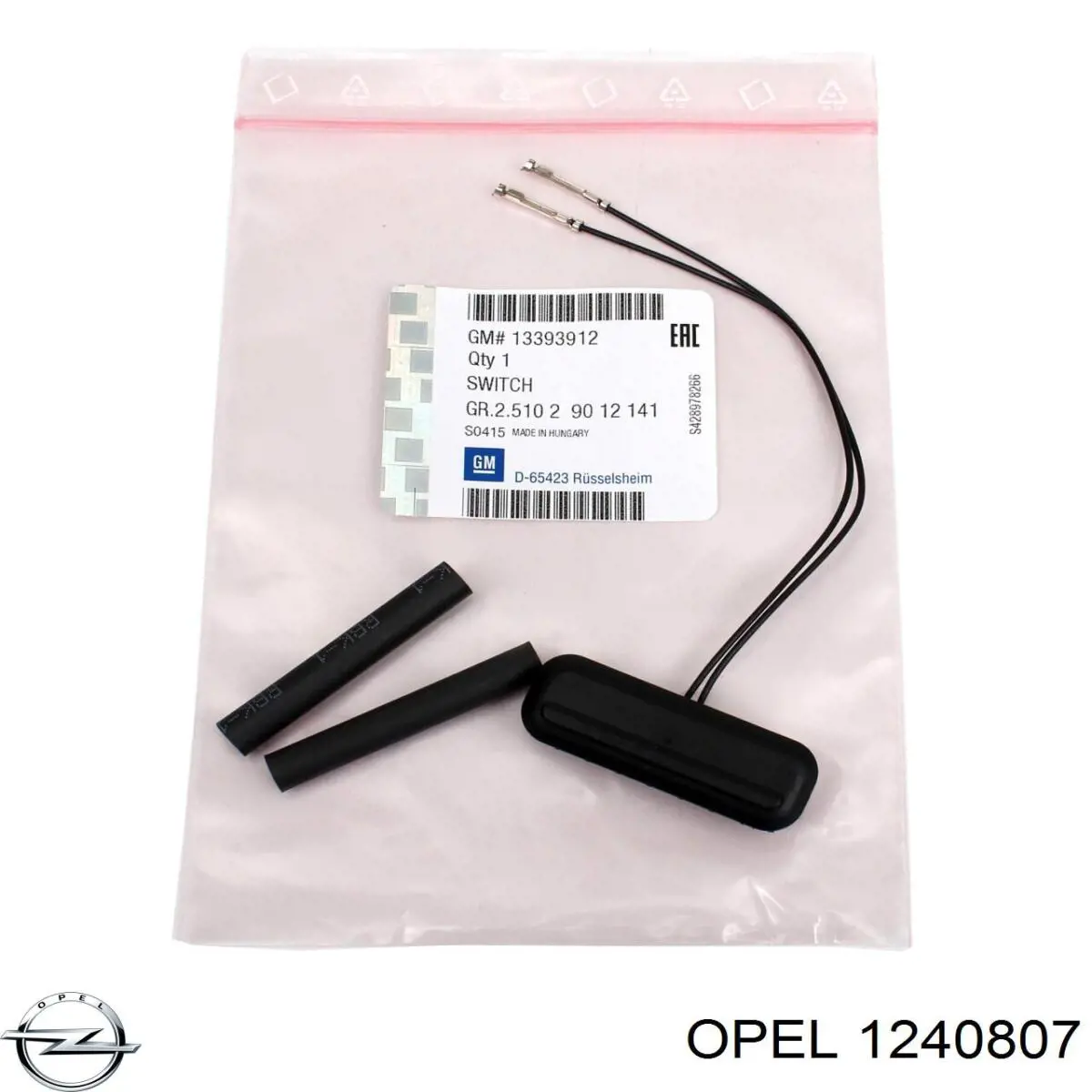Przycisk blokady klapy bagażnika (drzwi 3/5) Opel 1240807 cena, od 12,91 USD