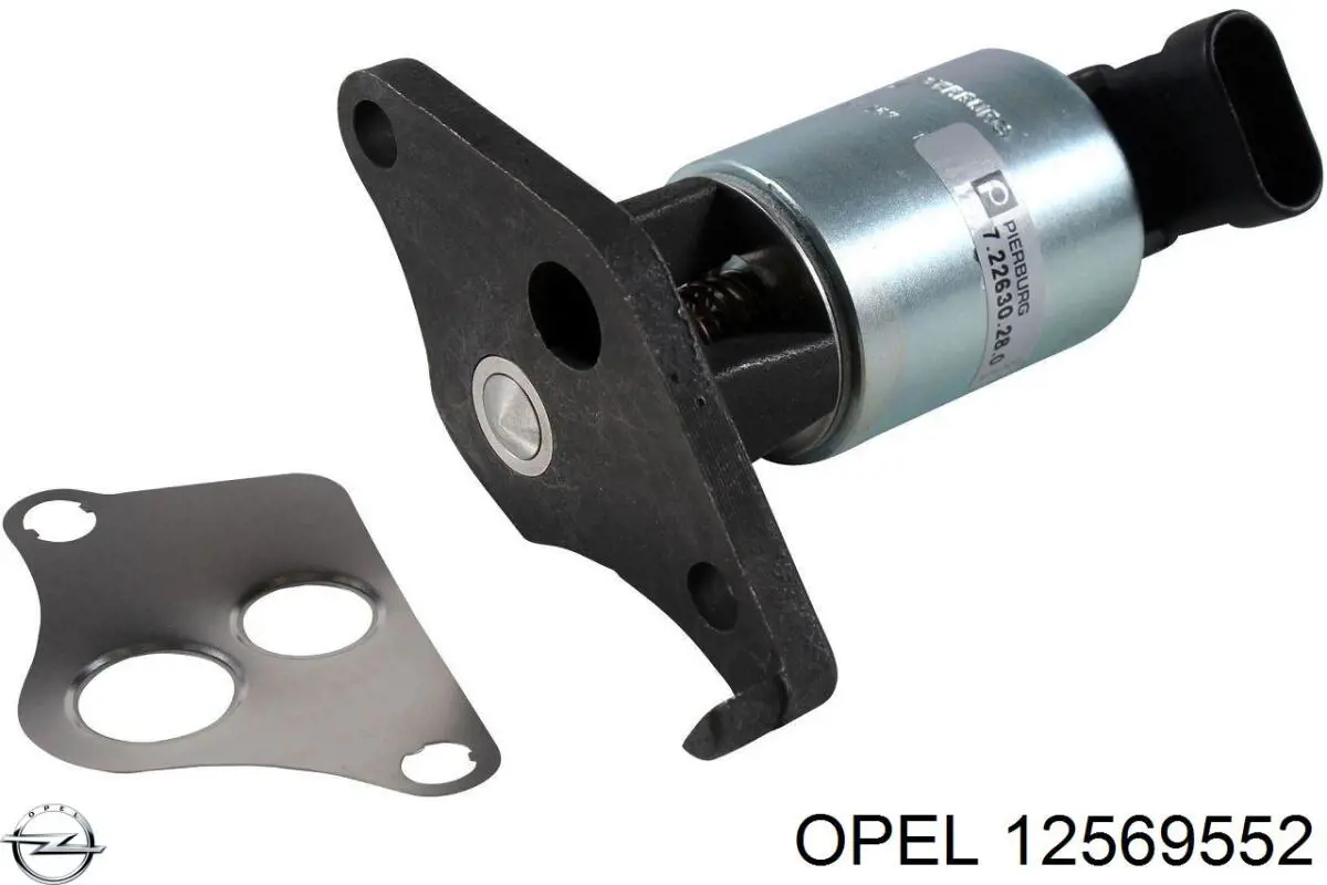 12569552 Opel Zawór recyrkulacji spalin EGR
