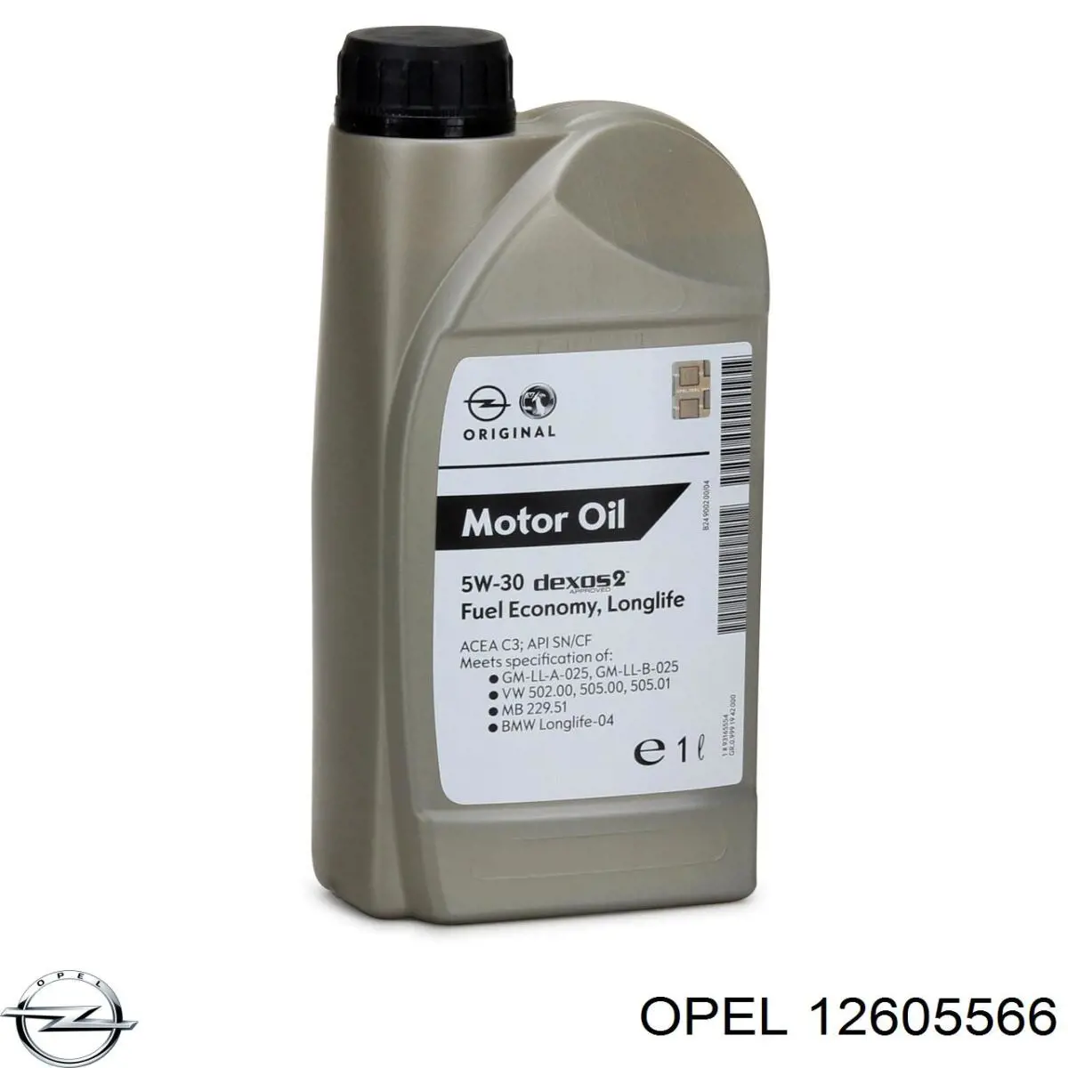 Do koszyka 12605566 Opel Filtr oleju