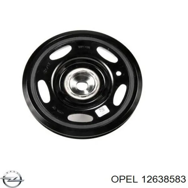 Do koszyka 12638583 General Motors Koło pasowe wału korbowego