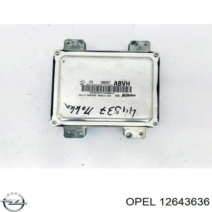 Sterownik silnika Opel Corsa D minivan (S07) (2006 - 2015) cena, od 277,90 USD