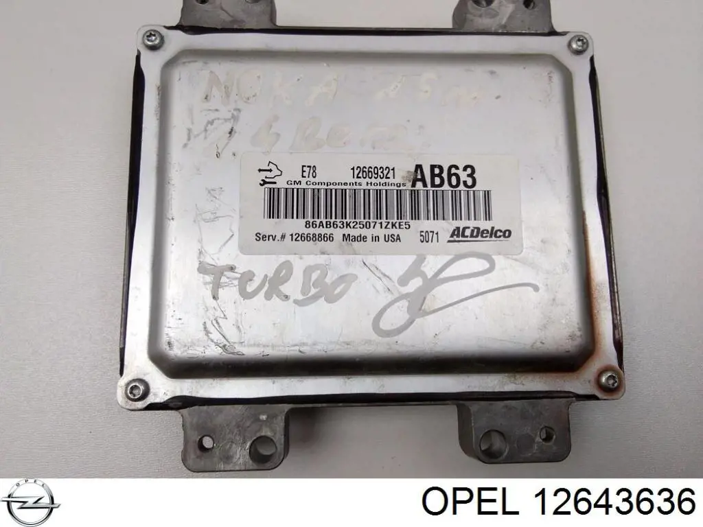 Sterownik silnika Opel Corsa D