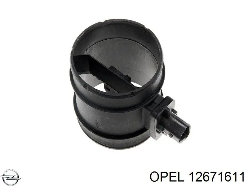 Czujnik przepływu powietrza, przepływomierz powietrza M.A.F. Opel 12671611 cena, od 73,21 USD