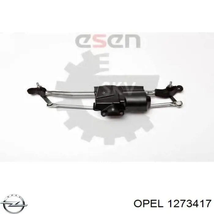 Do koszyka 1273417 Opel Mechanizm wycieraczek