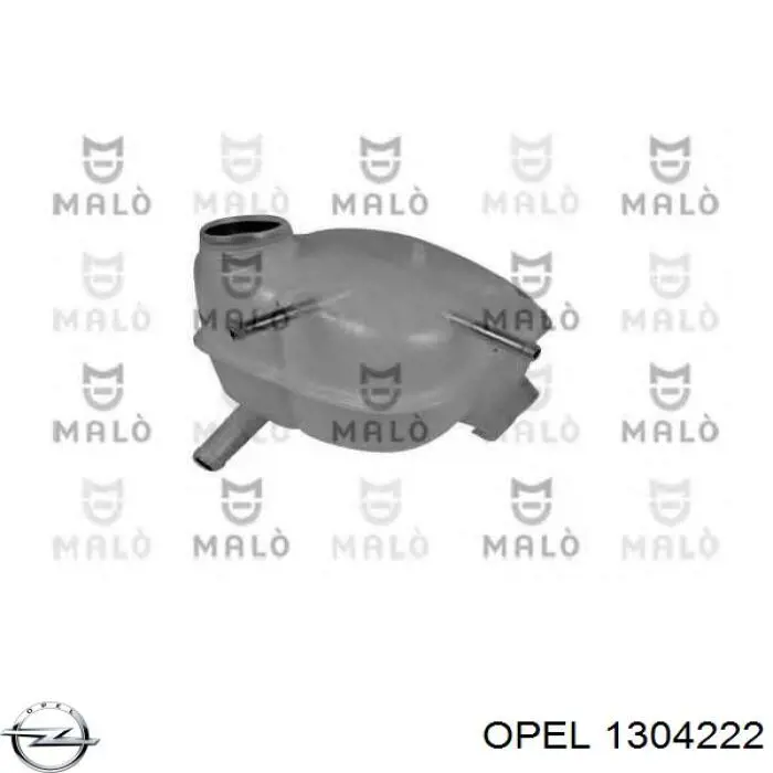 Zbiorniczek wyrównawczy układu chłodzenia Opel 1304222 cena, od 20,02 USD