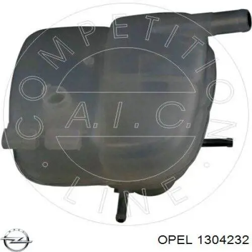 Zbiorniczek wyrównawczy układu chłodzenia Opel 1304232 cena, od 27,55 USD