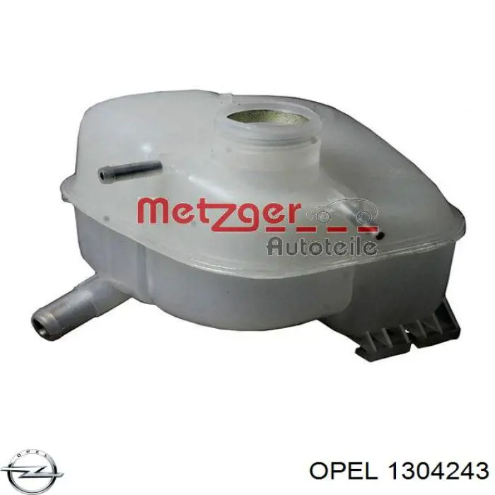 1304243 Opel Zbiorniczek wyrównawczy układu chłodzenia