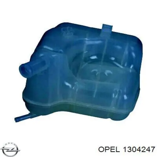 Do koszyka 1304247 Opel Zbiorniczek wyrównawczy układu chłodzenia
