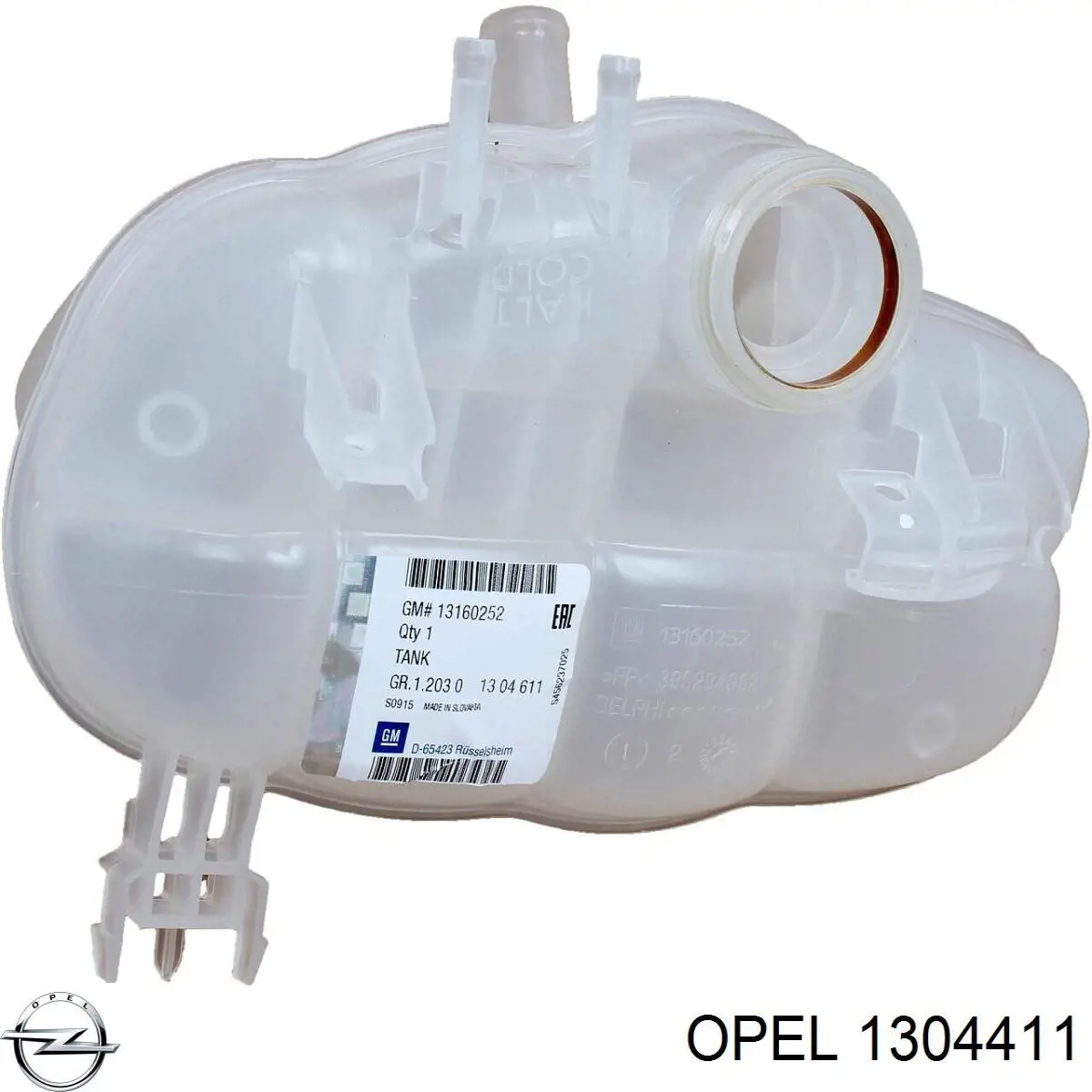 1304411 Opel Zbiorniczek wyrównawczy układu chłodzenia